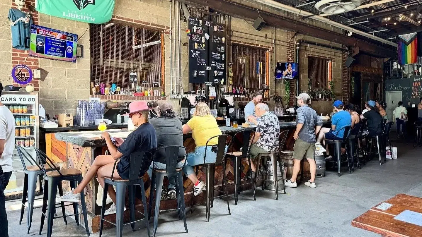 The Fifth Hammer taproom in the heart of Long Island City